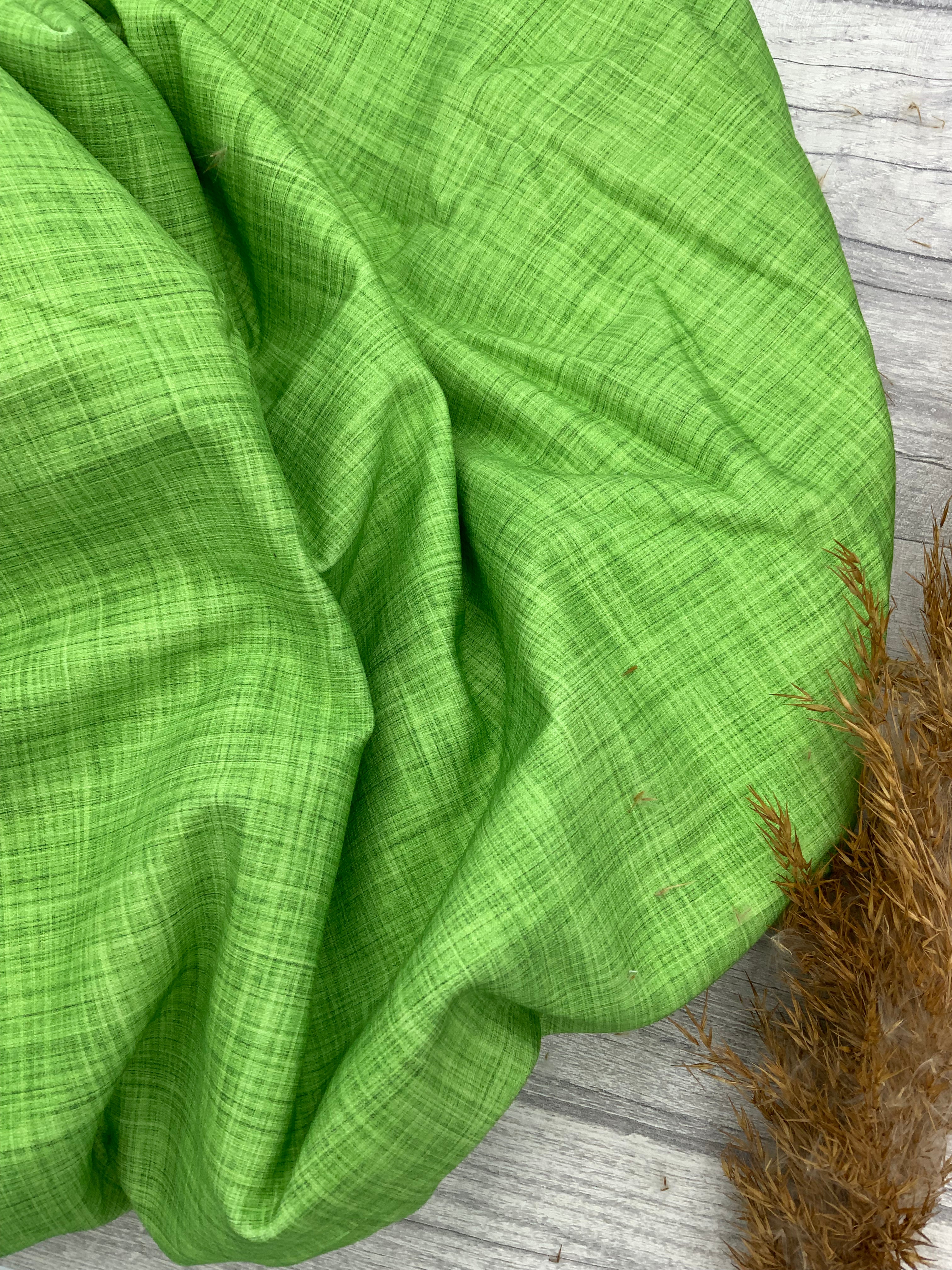 Grüne Leinen Optik Dauervorbestellung